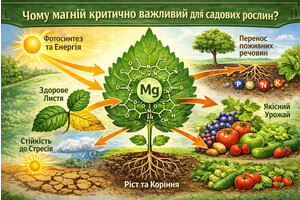 Для чого магній рослинам