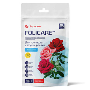 Добриво Yara Folicare для троянд та квітучих рослин весна-літо