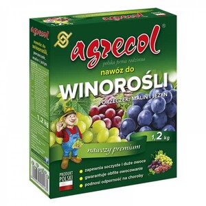 Добриво для винограду малини і смородини 12-10-23 Agrecol