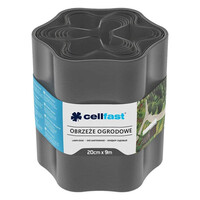 Стрічка газонна Cellfast бордюрна хвиляста 20 см x 9 м 30-053