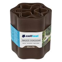 Стрічка газонна Cellfast бордюрна хвиляста 20 см x 9 м 30-013H