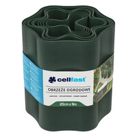 Стрічка газонна Cellfast бордюрна хвиляста 20 см x 9 м 30-023H