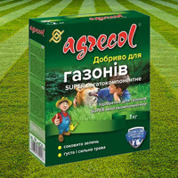 Добрива Agrecol для газону весна